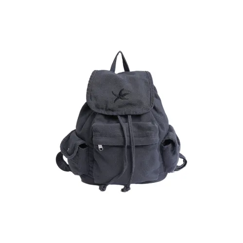Villelon Холст Рюкзак Стандартный Унисекс Серый Черный