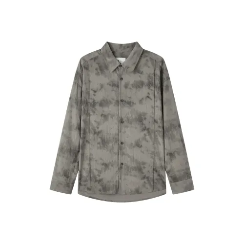 RIVER STONE Серый Унисекс Рубашки