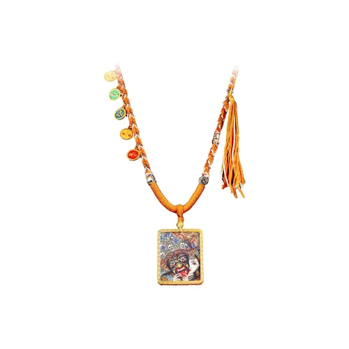 ZHENGDAFU Цветное стекло Ожерелья Унисекс