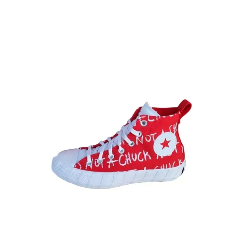 Конверс High Топ Kids Кеды Красный Унисекс