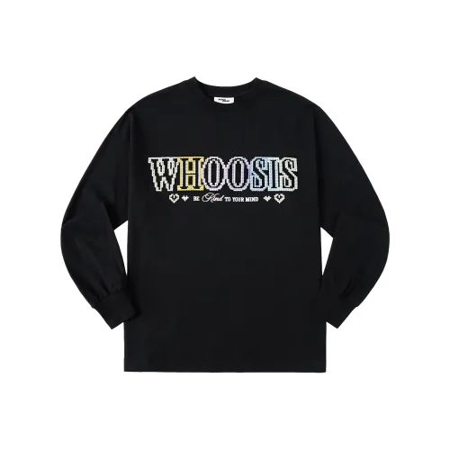WHOOSIS совместная унисекс футболка T-Shirt