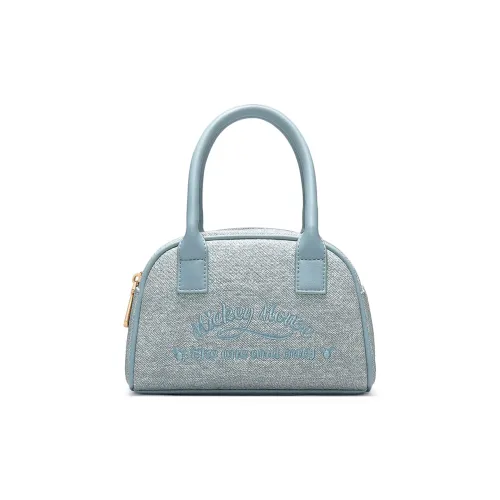 Disney Mickey Series Ткань ПУ (полиуретан) Бостон Боулинг Сумка Сумка через плечо Сумка Женская Джинсовый Синий