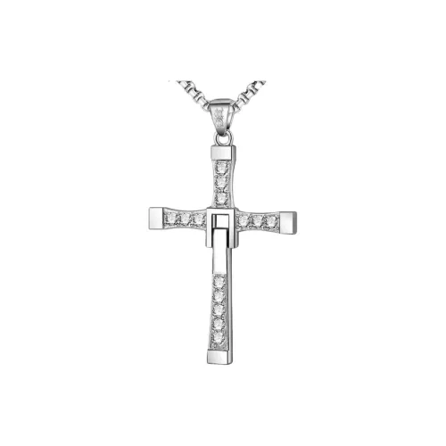 Quarqor Ожерелья из титанового стального сплава Мужской