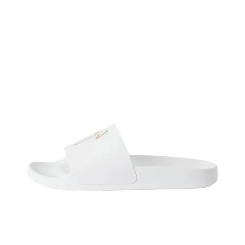 Giuseppe Zanotti GZ Brett Rubber Slide Тапочки Женские Белые