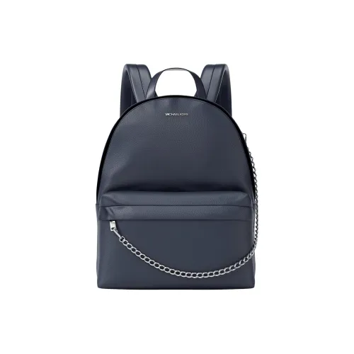MICHAEL KORS Slater Полиуретан ПУ (полиуретан) Рюкзак Средний Унисекс Темно-синий