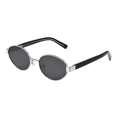 JIANGDAREN Металл OVAL SUNGLASSES Унисекс