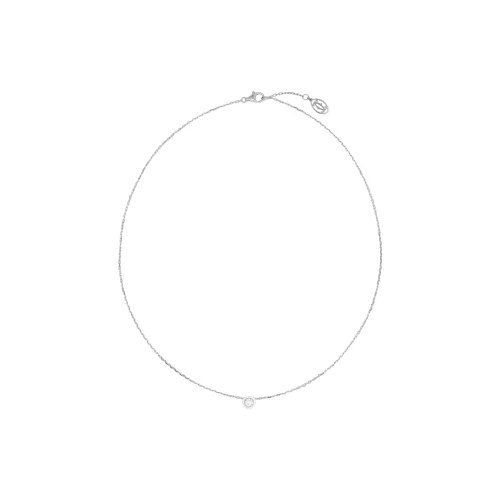 Cartier Колье Cartier D'Amour, Модель XS Белое Золото, Бриллиант