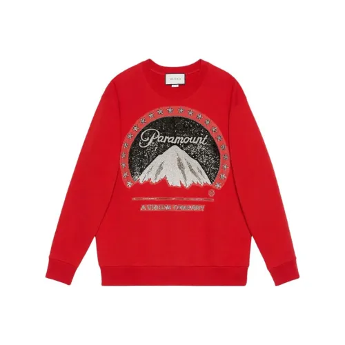 Gucci Red Женские Свитшоты