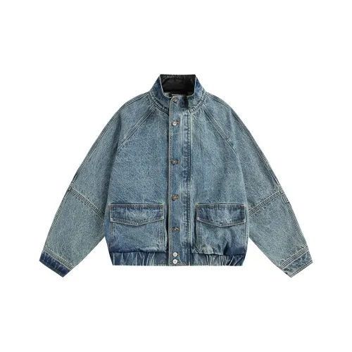 MAOQIAOYI Унисекс Джинсовые Куртки