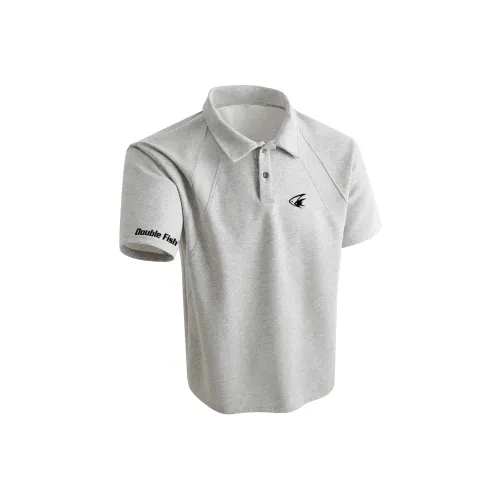 Двойная рыба Унисекс T-рубашки