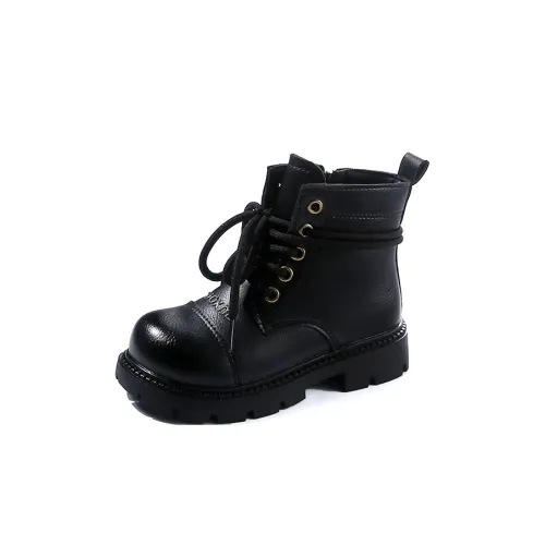 TONYBEAR Высокие детские кожаные сапоги для малышей