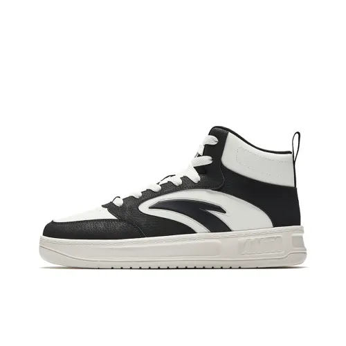 ANTA Relaxed Аbrasion Resistant Lightweight Breathable визуально увеличивает рост High Top Кроссовки для скейтбординга Мужские