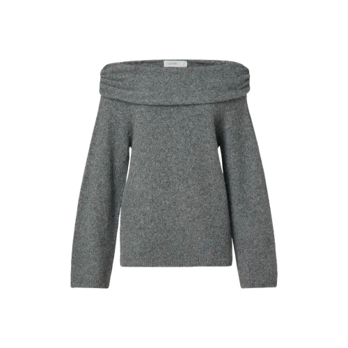 GLASSONS Foldover Off Плечо Relaxed KNIT Трикотаж Женский