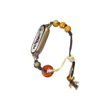 Однобортный шнур с бусинами, ремешок с керамической застежкой Peaceful