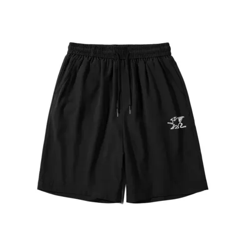 BUSINE; BXN Черные шорты Унисекс Повседневные шорты