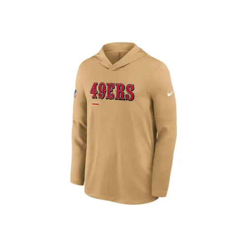 Nike Clothing Gold Men's Hoodies