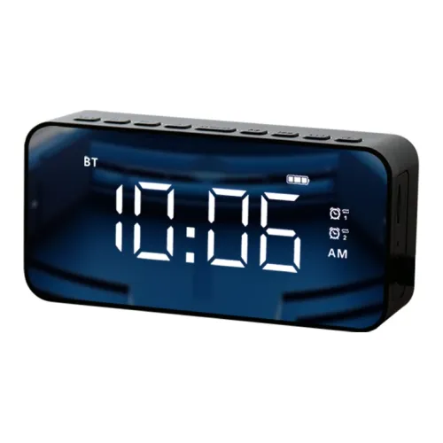 HENSE Electronic Механизм ABS Будильник Унисекс Черный HA M5