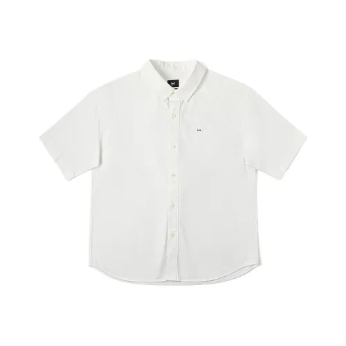 Lee Белые Мужские Рубашки