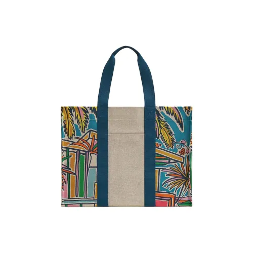 HERMES Хлопок Сумка Женская Темно-синий Жвачка Золото