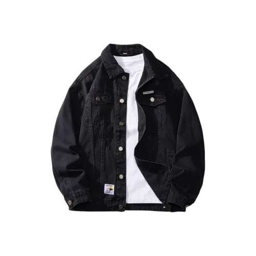 UPWARD LAB Черный Унисекс Джинсовые куртки