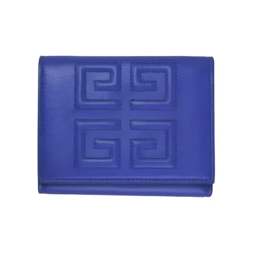 GIVENCHY Кожа Кошелек Женские Электрический синий