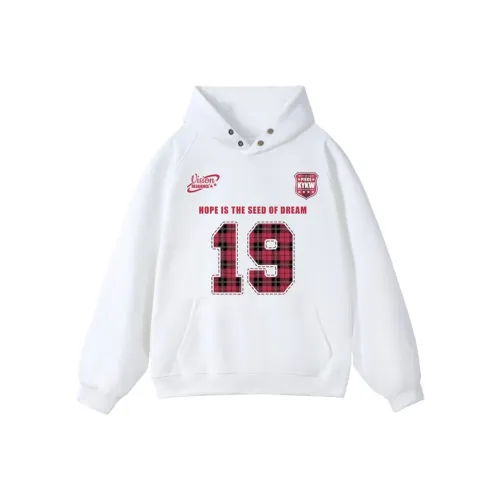 KYKW Белый Женский Свитшот