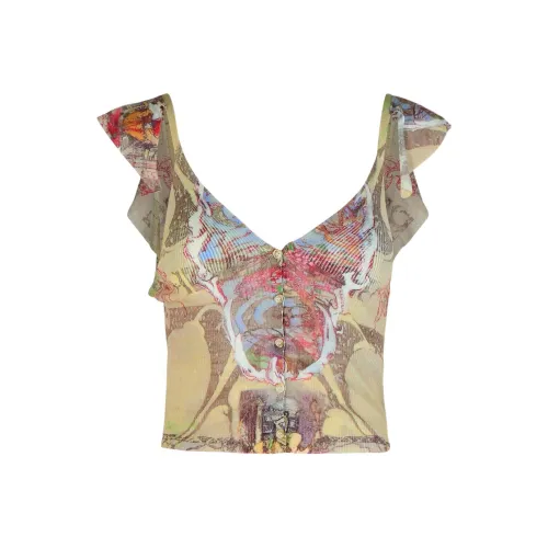 DIESEL Многоцветные Женские T-рубашки