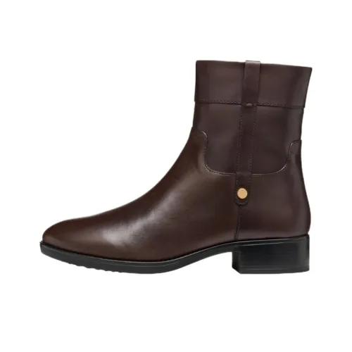 GEOX Felicity Ботильоны 3,5 см Женские Темно-Коричневый