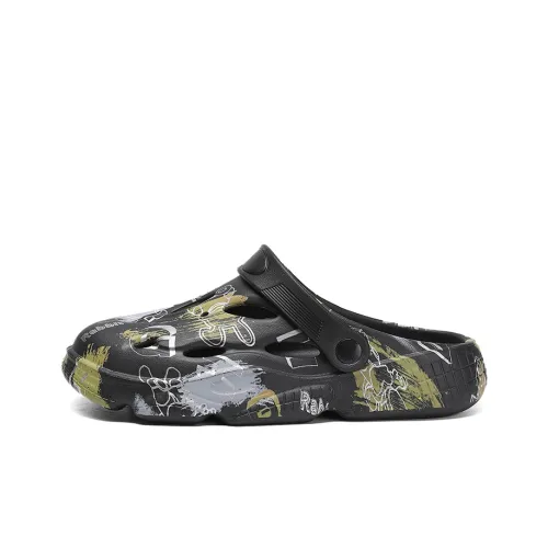 British Knights ЭВА Устойчивые к истиранию Домашние тапочки Унисекс Черные