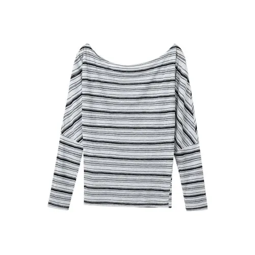 MISSHONEY MH Полосы Женские T-рубашки