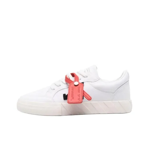 Off Белый Vulcanized Низкие Кроссовки для скейтбординга Женские Белые