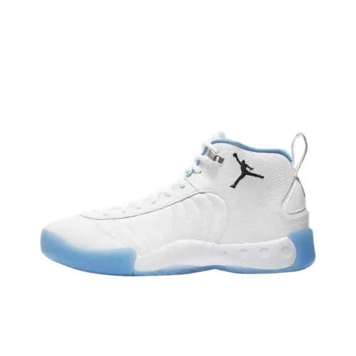 Jordan Jumpman Pro Винтажные баскетбольные кроссовки Мужские Белый Синий