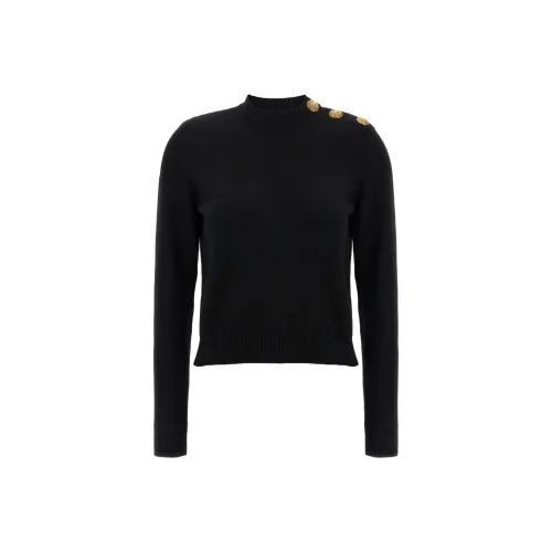 BALMAIN Черные Женские Свитера
