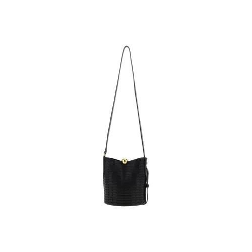 Furla Sheepskin Bucket Bags Crossbody Bag Shoulder Bag Mini Women's Black