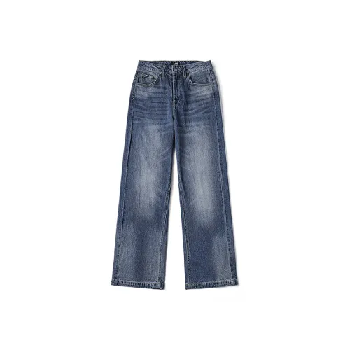 Lee совместный бренд модель Medium Dark Blue Женские Джинсы