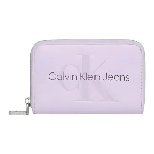 CALVIN KLEIN Полиуретан Кошелек Женские Фиолетовый