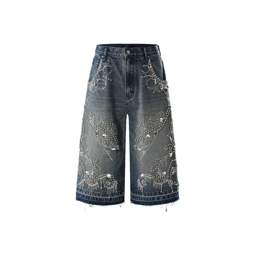 TBHNP Унисекс Джинсовые Шорты