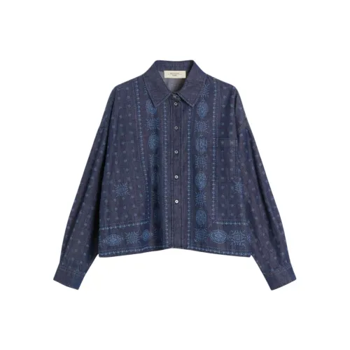 WEEKEND MaxMara Синие Женские Рубашки