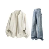 Абрикос + Светло-синий