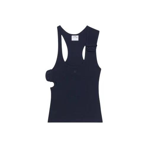 COURREGES Midnight Blue Женские Майки