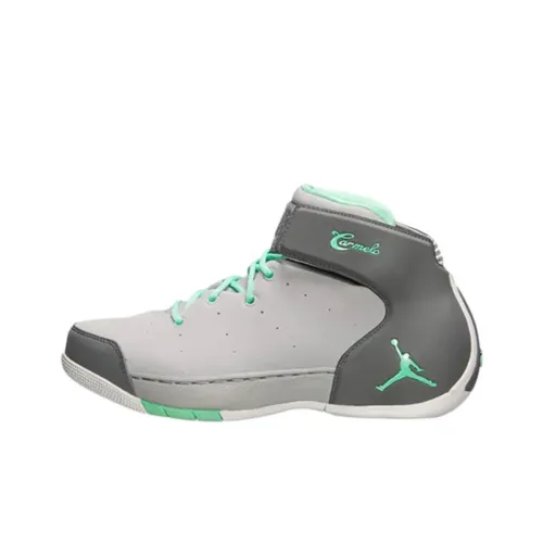 Jordan Melo 1,5 Винтажные баскетбольные кроссовки Мужской Серый