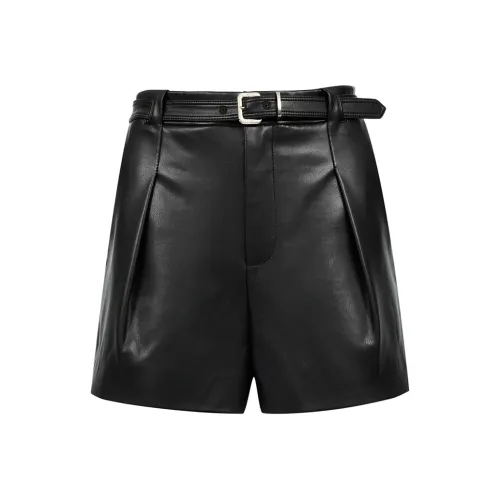 ONLY E40 Агат Черный Женские Повседневные Шорты