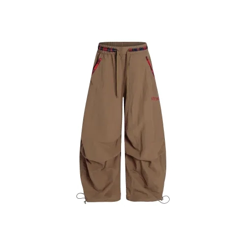 XIAOLIZI Хаки Женские Повседневные Брюки