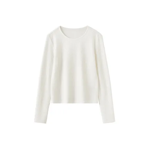 SENTUBILA Экрю Женские T-рубашки