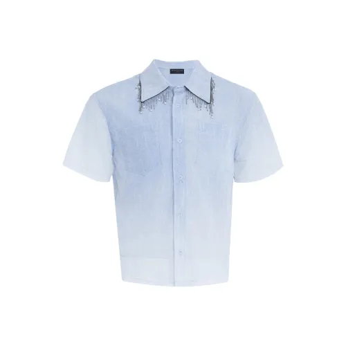 MOO TONAL Xiao Синий Унисекс Рубашка