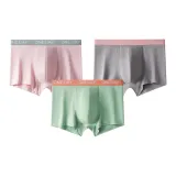 Светло-розовый + платиновый серый + матча зеленый