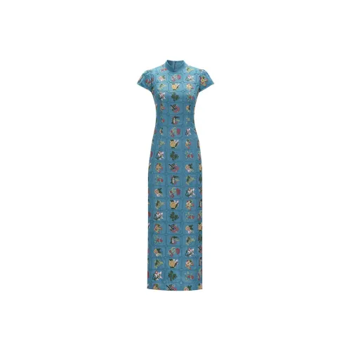 GRAYISMOON Короткое платье с короткими рукавами женское