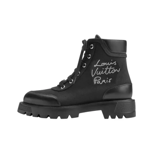 LOUIS VUITTON District Короткий Мартин Boot Женские Черный