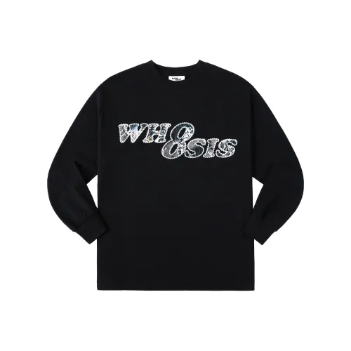 WHOOSIS совместная унисекс футболка T-Shirt
