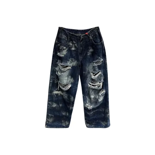 APBM Синий Унисекс Джинсы